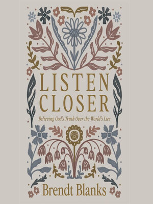 cover image of Listen Closer